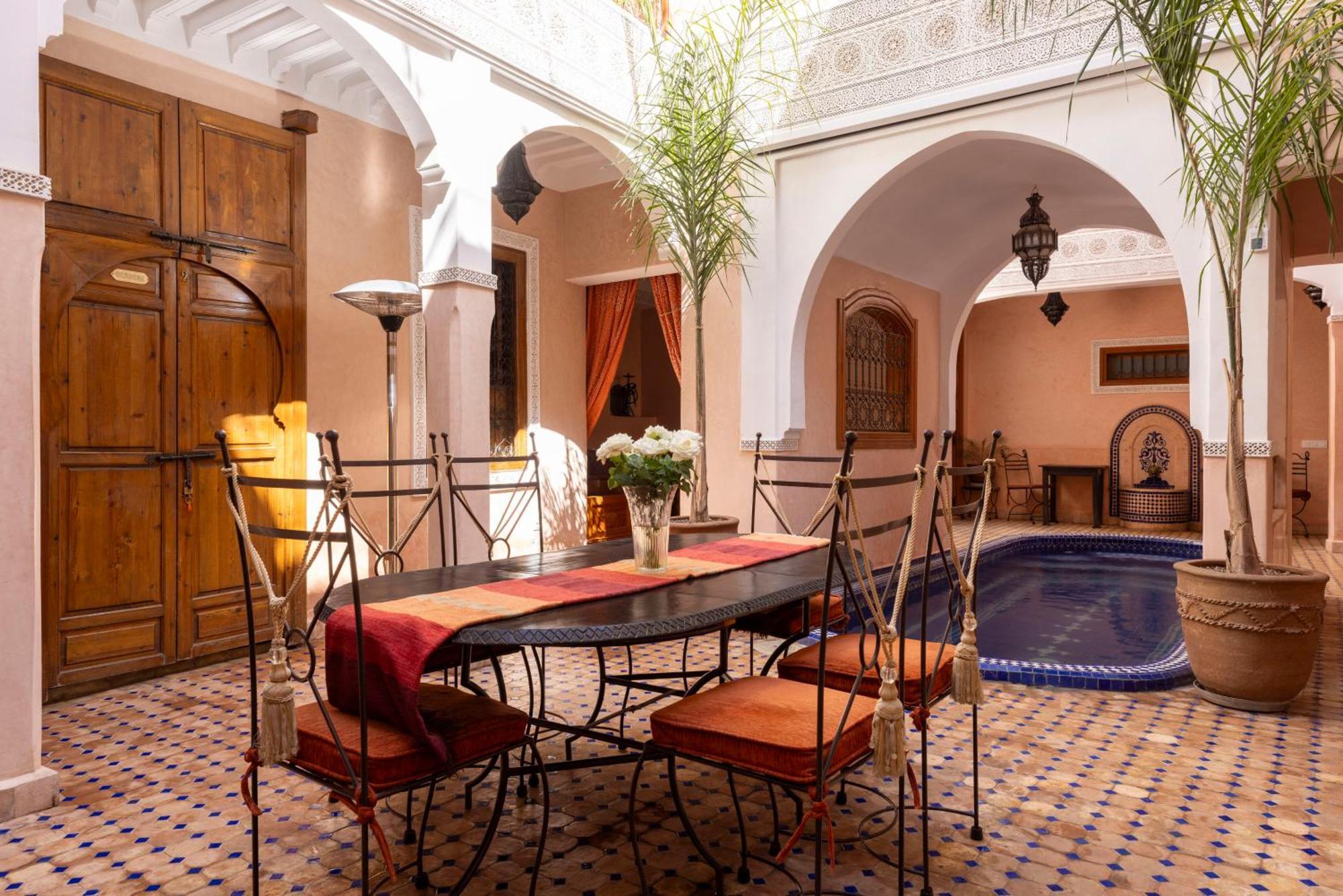 Riad Arbre Bleu Marraquexe Exterior foto